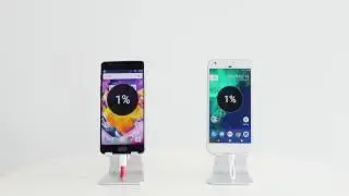 OnePlus 3T vs  Google Pixel XL  Battery Charging Test - Who is the Fastest?