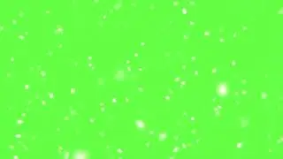 SNOW GREEN SCREEN EFFECT