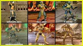 CYRAX Graphic Evolution 1995-2019 Mortal Kombat | XBOX DC PS2 PC PS4 |