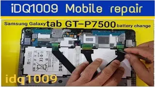 How to replacement Samsung Galaxy Tab GT-P7500 battery 