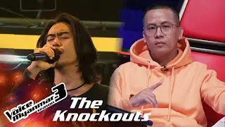 Japan Gyi:"ဒုတိယအကြိမ် လွင့်မျော" | The Knockouts,Week-14 - The Voice Myanmar Season 3, 2020