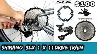 BUDGET SHIMANO SLX 11 SPEED DRIVE TRAIN FROM ALIEXPRESS