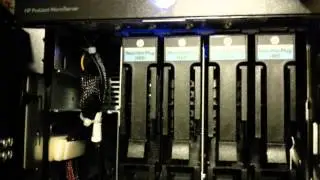 HP MicroServer N54L noise level while server is running