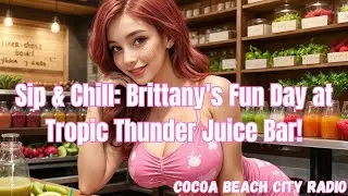 Sip & Chill: Brittany's Fun Day at Tropic Thunder Juice Bar! [AI Art Lookbook]