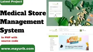 Medical store management system in php  | medical website project  | Source Code & Projects