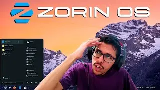 Este é o ZORIN OS 17.1 (Parece Windows mas não é!)