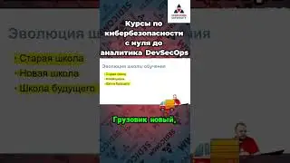 Курсы по #кибербезопасности с нуля до аналитика #DevSecOps. Инновации и создание будущего