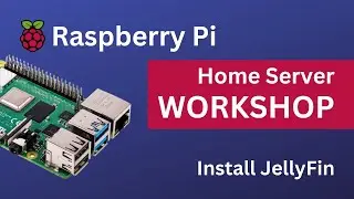 Install JellyFin On Raspberry Pi 4 Server Using Portainer | Free Raspberry Tutorial & Projects