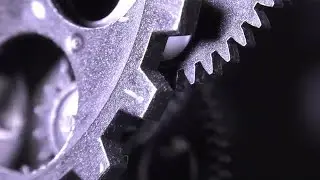 Grunge Clock Gears Stock Video