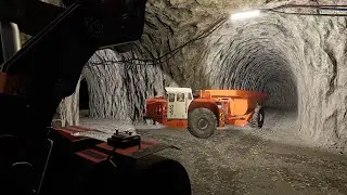 CYBERMINE Sandvik TH545i Articulated Dump Truck Simulator