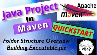 Create Java Project in Maven | Folder Structure Overview & Jar Building |EP 02| DevOps project