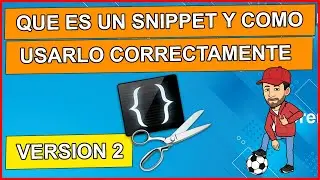 🖐️ snippets, que son y como usarlos correctamente,  wordpress 113 V2, tutorial español