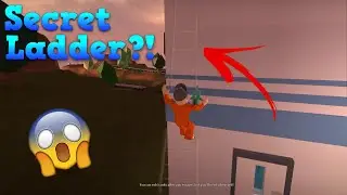 SECRET INVISIBLE LADDER IN ROBLOX JAILBREAK?!