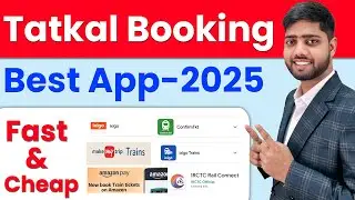Tatkal ticket booking best app || how to book tatkal ticket in irctc fast || tatkal ticket booking