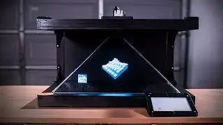 DIY Holographic Audio Visualizer with Gesture Control