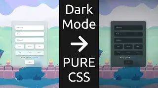 Add Dark Mode to Your Website with Pure CSS in 20 Seconds