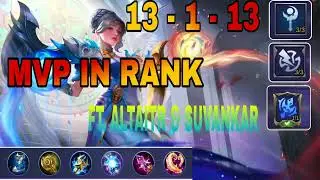 MVP IN RANK | LUNOX GAMEPLAY | INSANE DAMAGE | FT. ALTAITR & SUVANKAR