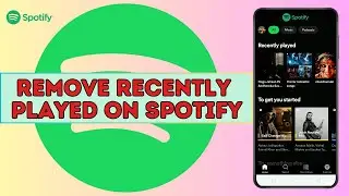 How to Delete/Remove Recently Played on Spotify I Clear Spotify Recent History