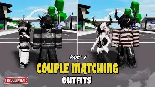 COUPLE MATCHING Outfit Ideas (EMO/Y2K) Di Brookhaven ID/CODES - Roblox part 6