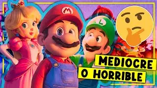 ¿La PELICULA DE MARIO BROS es MEDIOCRE?