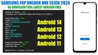 Samsung FRP Bypass Android 14/13/12 BY New Tool ONE Click Remove FRP Fixed ADB Fail