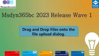 Drag and drop files onto the file upload dialog.