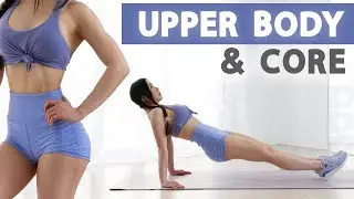 10 Min Upper Body & Core Workout | 2 Weeks Shred Challenge 2021