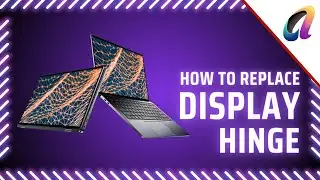 How to replace display hinges on Dell Latitude 9430