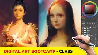 Digital Art Bootcamp - Master Study Illustration Class (FREE TUTORIAL!)