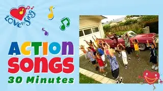 Kids Fitness & Exercise Video Songs | Hearty Fun ❤️ Easy, Fun Moves for Kids Health