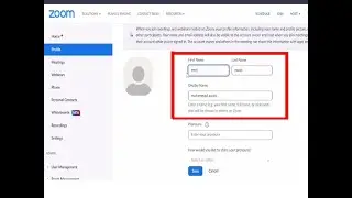 How to CHANGE Your Name in Zoom | Students Change Your Name Before a Zoom Meeting