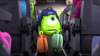 Monster University Clip - Leaving Bus (2013)