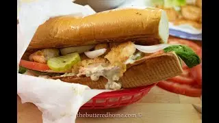 Cajun Shrimp Po Boys With Remoulade Sauce