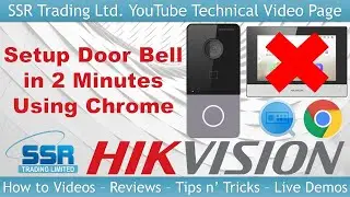 How to Setup a Hikvision Villa Door Station in 2 Minutes - No Screen Needed - DS-KV6113-WPE1(B)