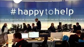 KLM #happytohelp - the Control Centre