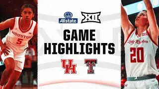 Houston at Texas Tech | Big 12 Womens Basketball Highlights | January 24, 2024