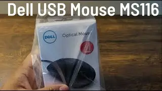 Dell USB mouse ms116 Unboxing | dell ms116 optical mouse | Dell USB mouse ms116