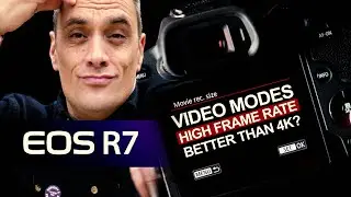 Canon EOS R7 // Does the HIGH FRAME RATE 1080p look better than the 4K? You tell me!