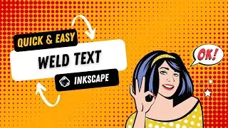 How To Weld Text In Inkscape
