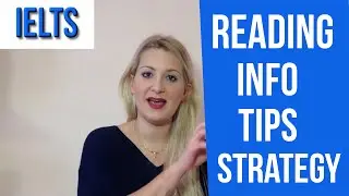 IELTS: Reading info,tips,and strategy-english video