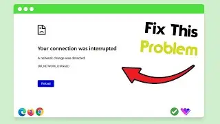 Fix Your connection was interrupted ERROR || Chrome || Tech Contribute