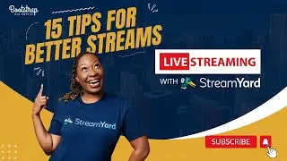 15 Tips to LEVEL UP Your Livestreams with StreamYard