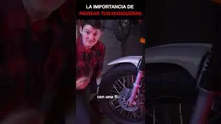 Por esta razón debes revisar las mangueras de tu moto