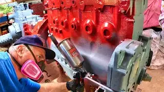 Painting Begins | Farmall 856 Restoration Episode 12