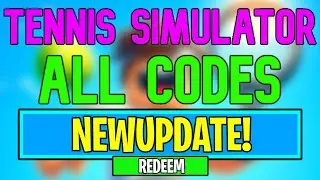 New Tennis Simulator Codes | Roblox Tennis Simulator Codes (June 2024)