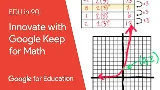 EDU in 90: Innovate with Google Keep for Math