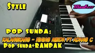 POP SUNDA : Nining Meida ft Adang C - KALANGKANG Karaoke casio ctk 7200/7000