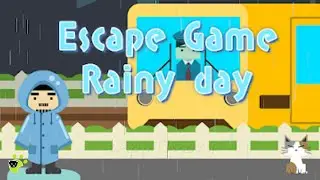 Rainy Day Escape 雨の日のお出かけ Full Walkthrough 脱出ゲーム 攻略 (Tennpa Taira Hirasawa)