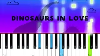 Fenn Rosenthal - Dinosaurs in Love (feat. Tom Rosenthal) (Piano Tutorial)