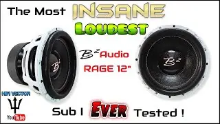 This B2 Audio Rage 12" subwoofer is incredible in every way! Full review B2-RAGE12-D2-V3